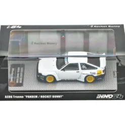 AE86 Trueno "Pandem / Rocket Bunny" - Vit - Inno64 - 1:64