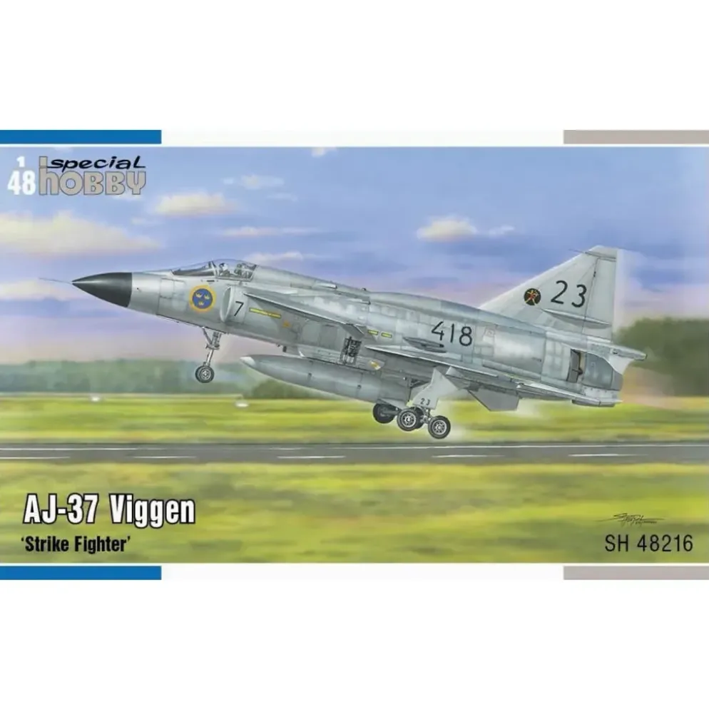 AJ-37 Viggen "Strike Fighter" - 48216 - Special Hobby - 1:48