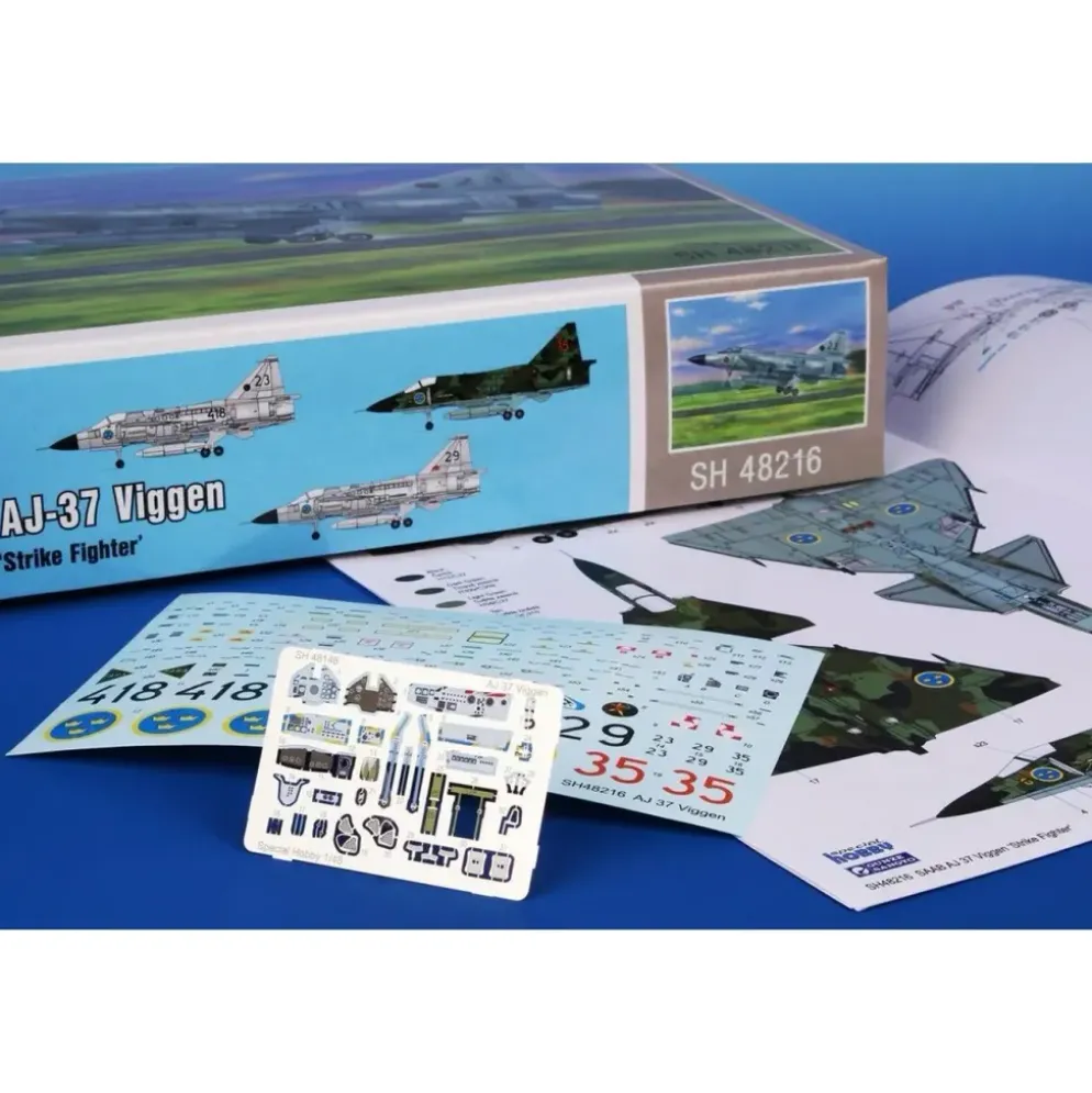 AJ-37 Viggen "Strike Fighter" - 48216 - Special Hobby - 1:48
