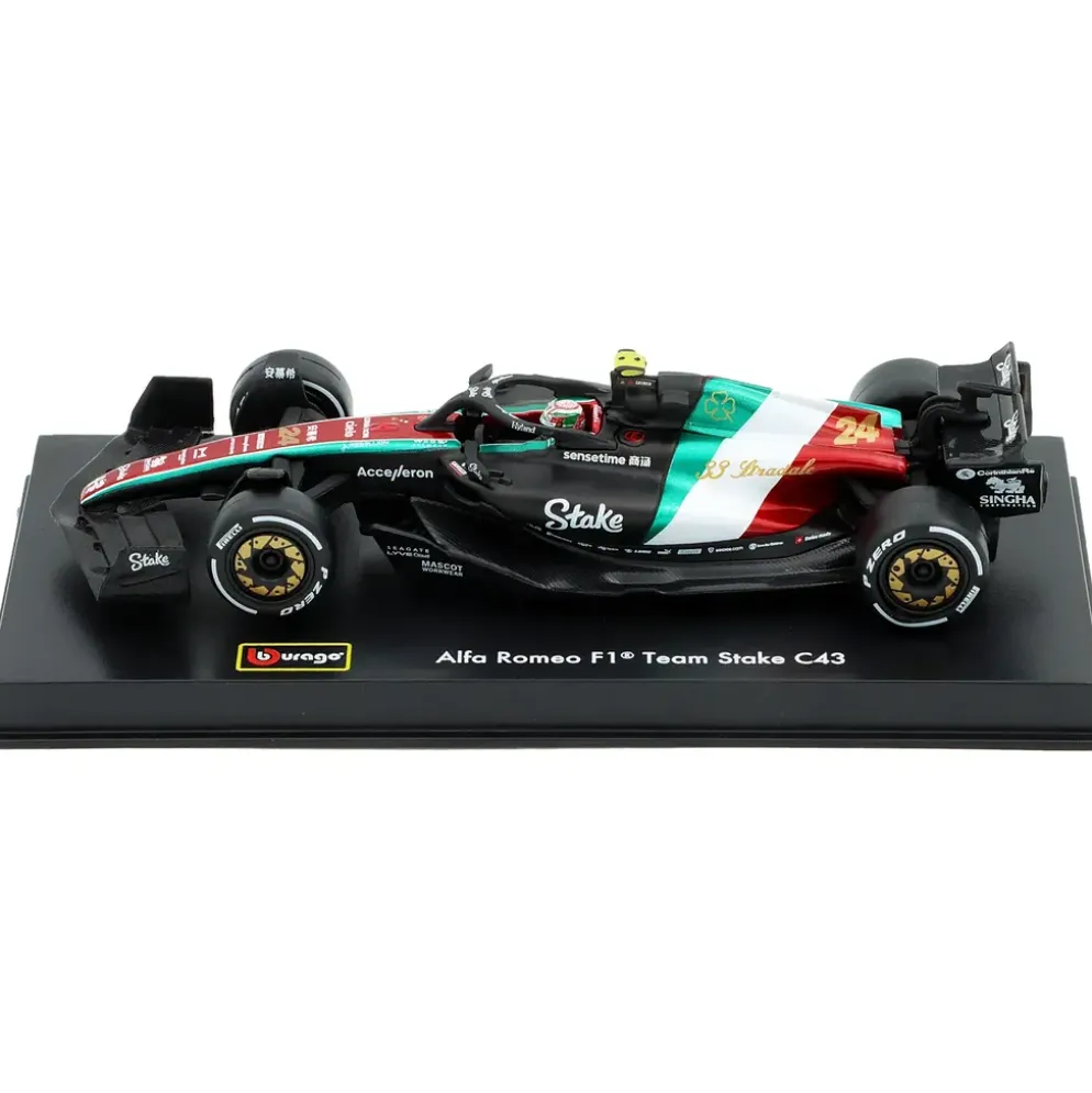 Alfa Romeo C43 - Italian GP 2023 - Z.Guanyu - Bburago - 1:43