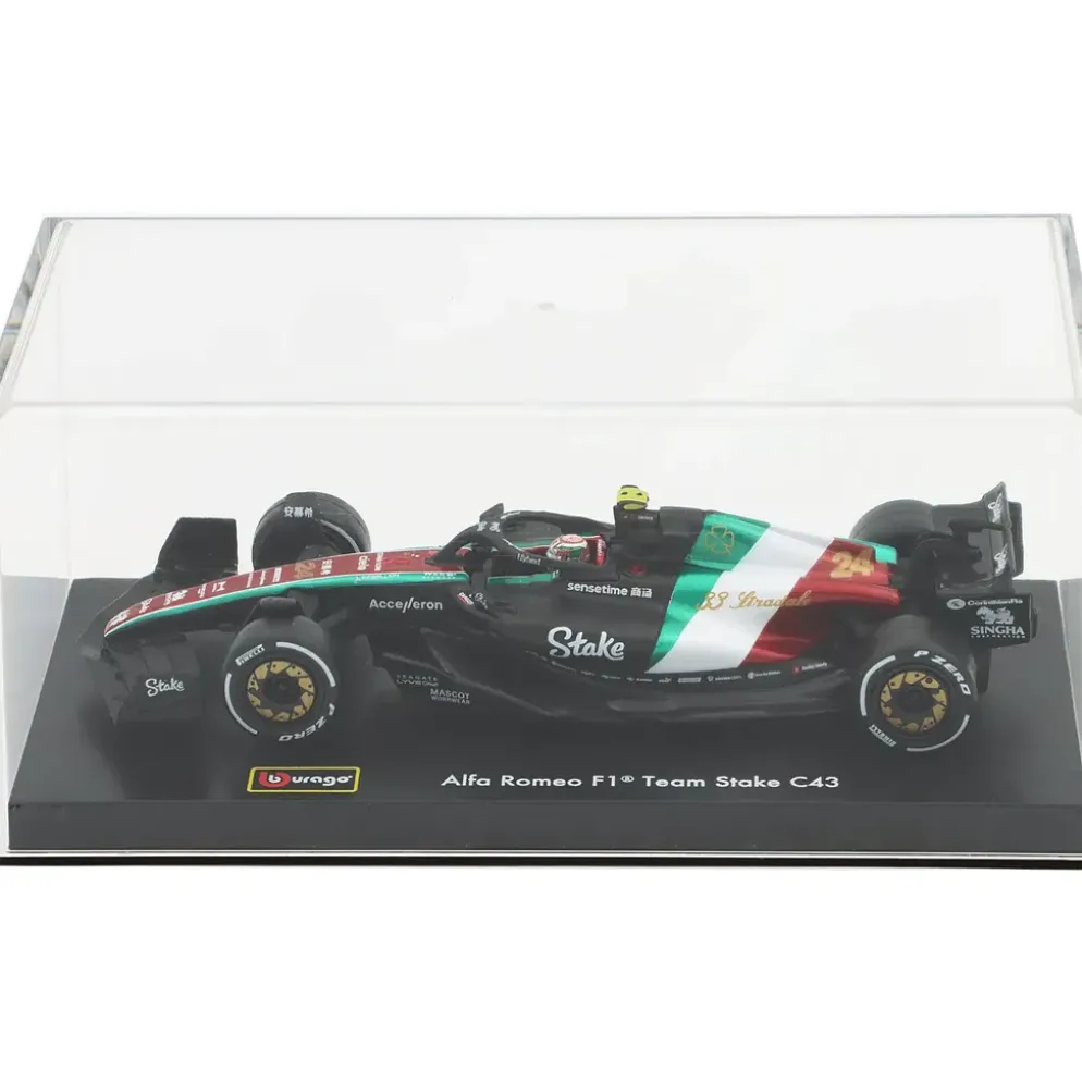 Alfa Romeo C43 - Italian GP 2023 - Z.Guanyu - Bburago - 1:43