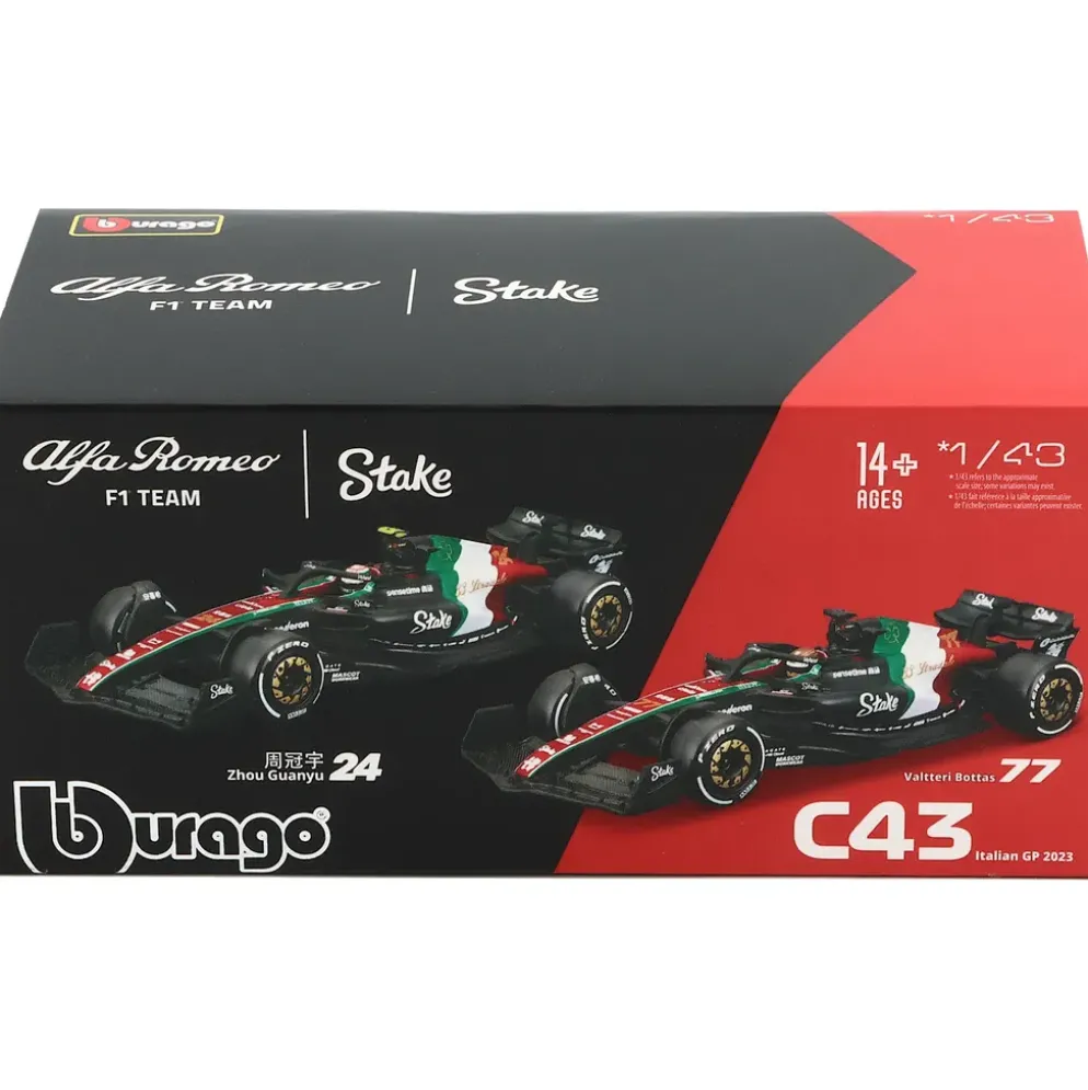Alfa Romeo C43 - Italian GP 2023 - Z.Guanyu - Bburago - 1:43