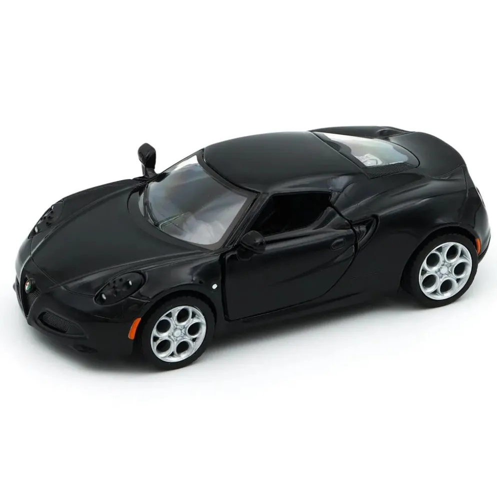 2013 Alfa Romeo 4C - Svart - Kinsmart - 1:32