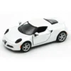 2013 Alfa Romeo 4C - Vit - Kinsmart - 1:32