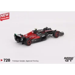 Alfa Romeo F1 Team KICK C43 - Zhou Guanyu - Mini GT - 1:64