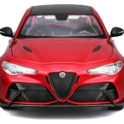 Alfa Romeo Giulia GTAm - 2020 - Röd - Bburago - 1:18