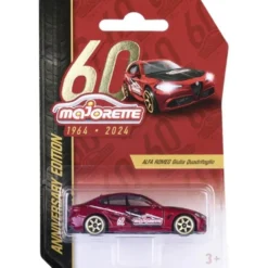 Alfa Romeo Giulia Quadrifoglio - Röd - Majorette 60 Years