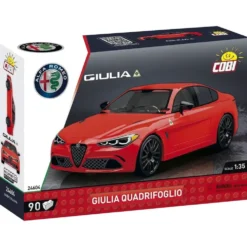 Alfa Romeo Giulia Quadrifoglio - Röd - 24604 - COBI - 1:35