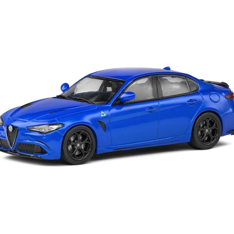 Alfa Romeo Giulia Quadrifoglio - 2019 - Blå - Solido - 1:43