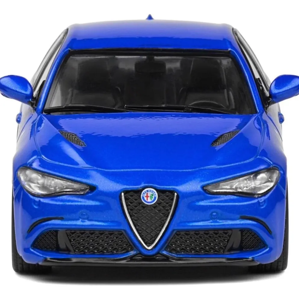 Alfa Romeo Giulia Quadrifoglio - 2019 - Blå - Solido - 1:43