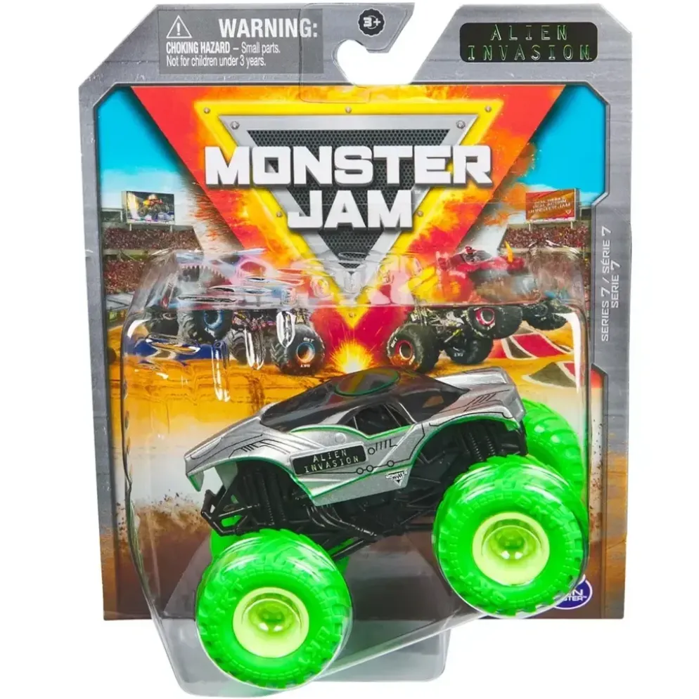 Alien Invasion - Monster Jam - Monster Truck - 1:64