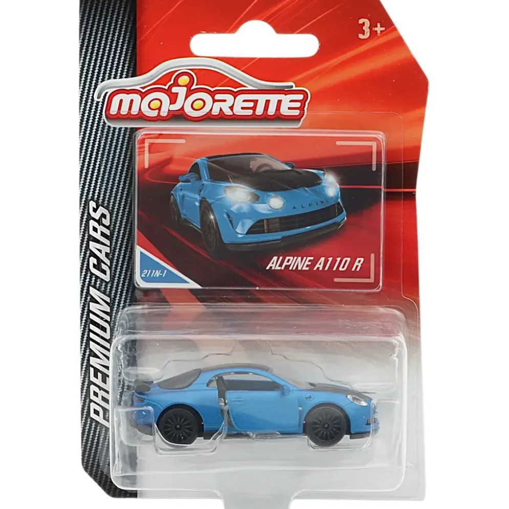 Alpine A110 R - Blå - Premium Cars - Majorette - 7 cm