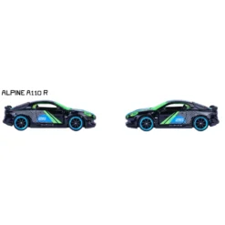 Alpine A110 R - Neon Racer Premium Cars - Majorette - 7 cm