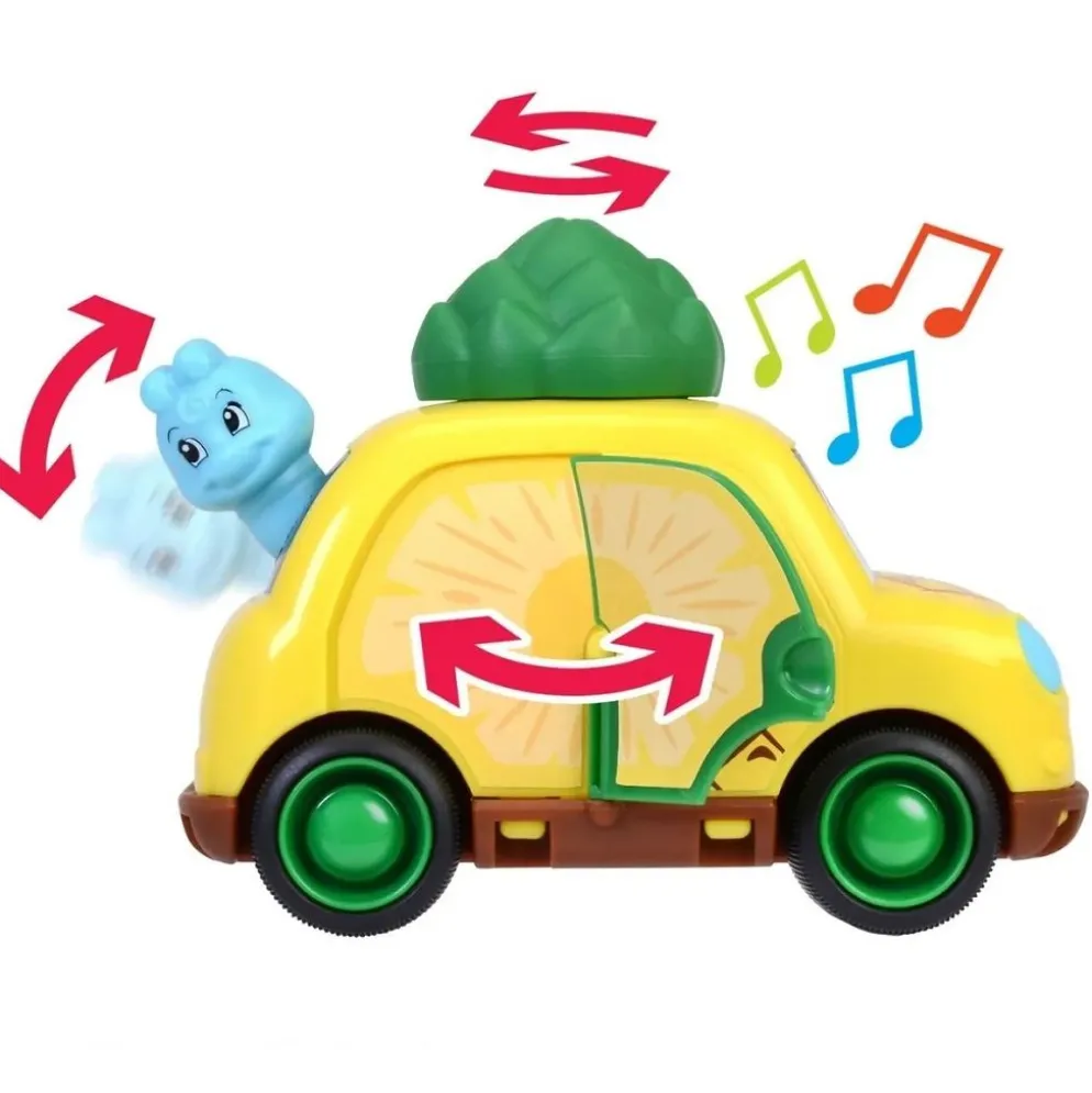 Ananas - Leksaksbil från 1 år - Fruit Friends - ABC