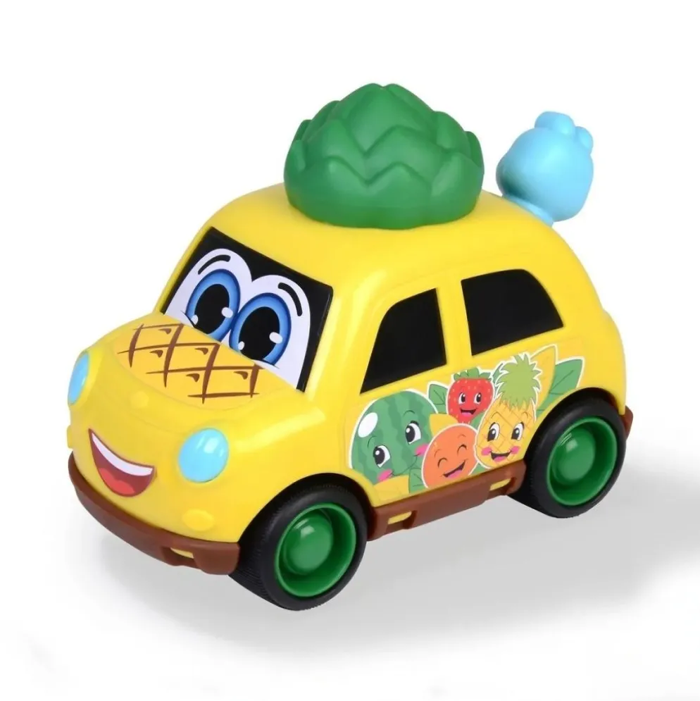 Ananas - Leksaksbil från 1 år - Fruit Friends - ABC