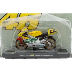 Aprilia RS 125 GP - #4 Rossi - Motorcykel - Gul - Altaya - 1:18