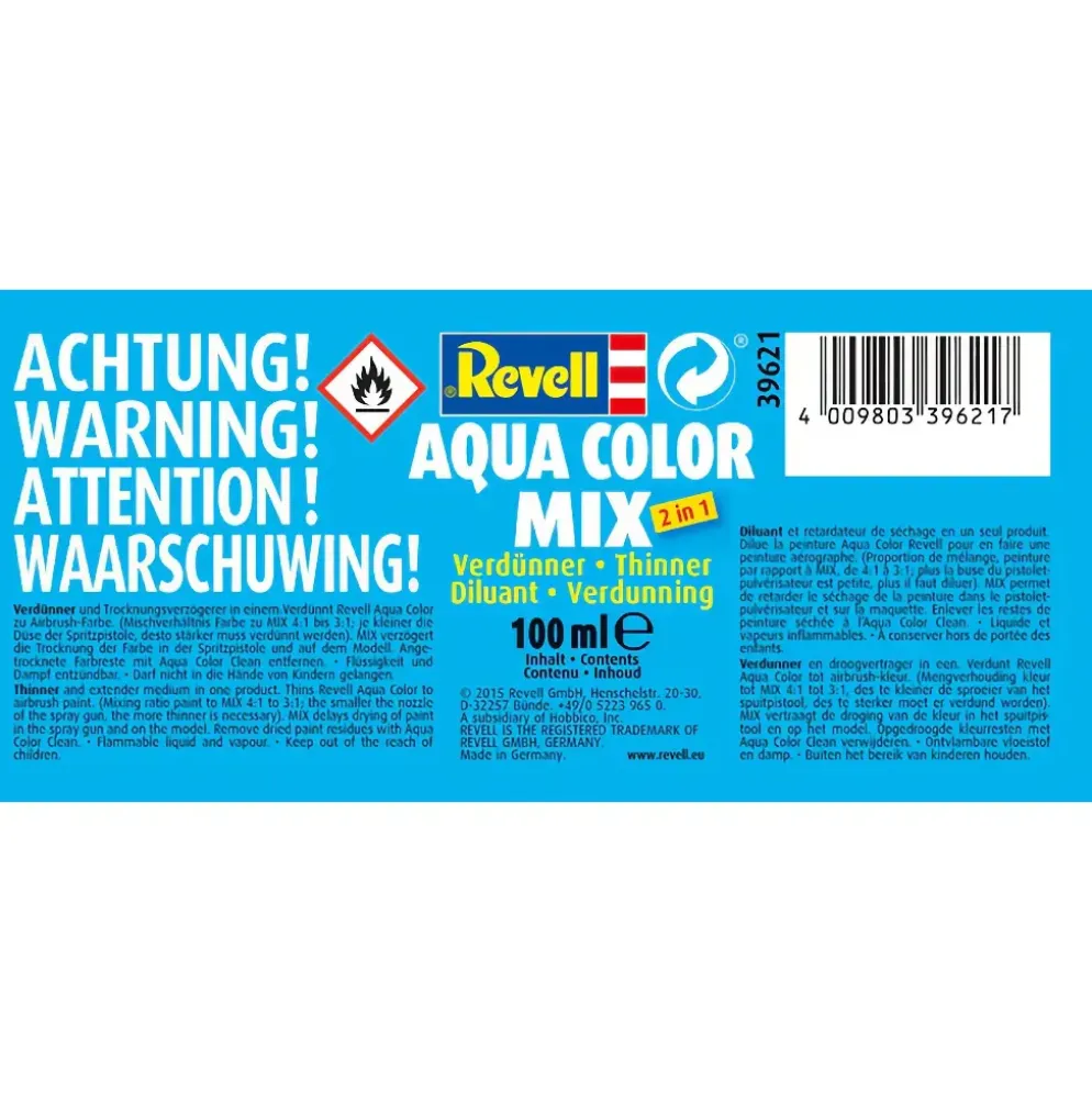 Aqua Color Mix - Tunnare - 100 ml - 39621 - Revell
