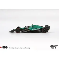 Aston Martin AMR24 #14 Fernando Alonso 2024 F1 2024 Bahrain GP - Grön - 999 - Mini GT - 1:64