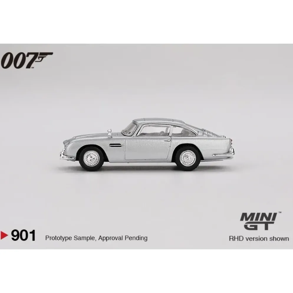 Aston Martin DB5 - Thunderball - Spansk förpackning - James Bond - Mini GT - 1:64