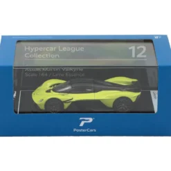 Aston Martin Valkyrie - Gul - PosterCars - 1:64