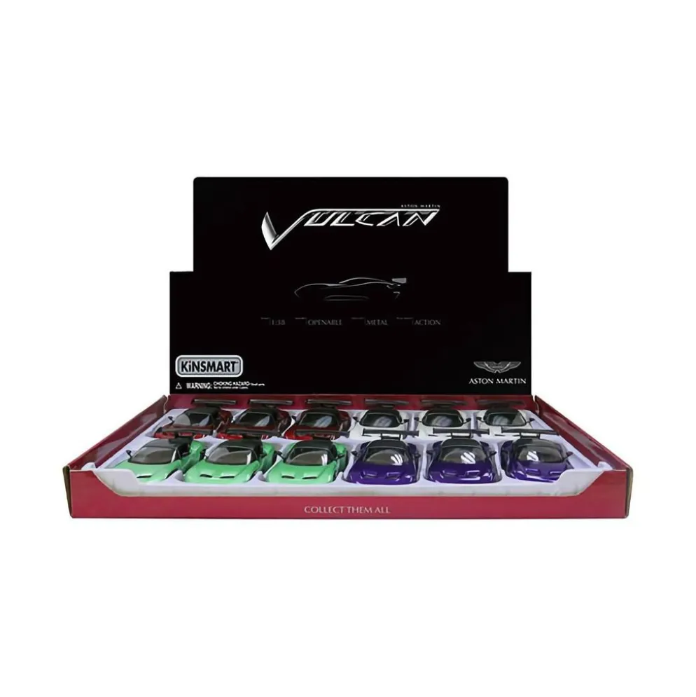 Aston Martin Vulcan - 1:38 - Kinsmart - Vit