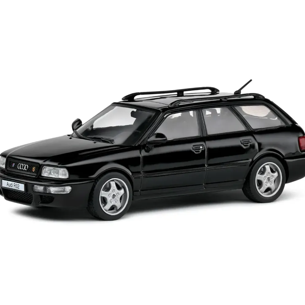 Audi Avant RS2 - 1995 - Svart - Solido - 1:43