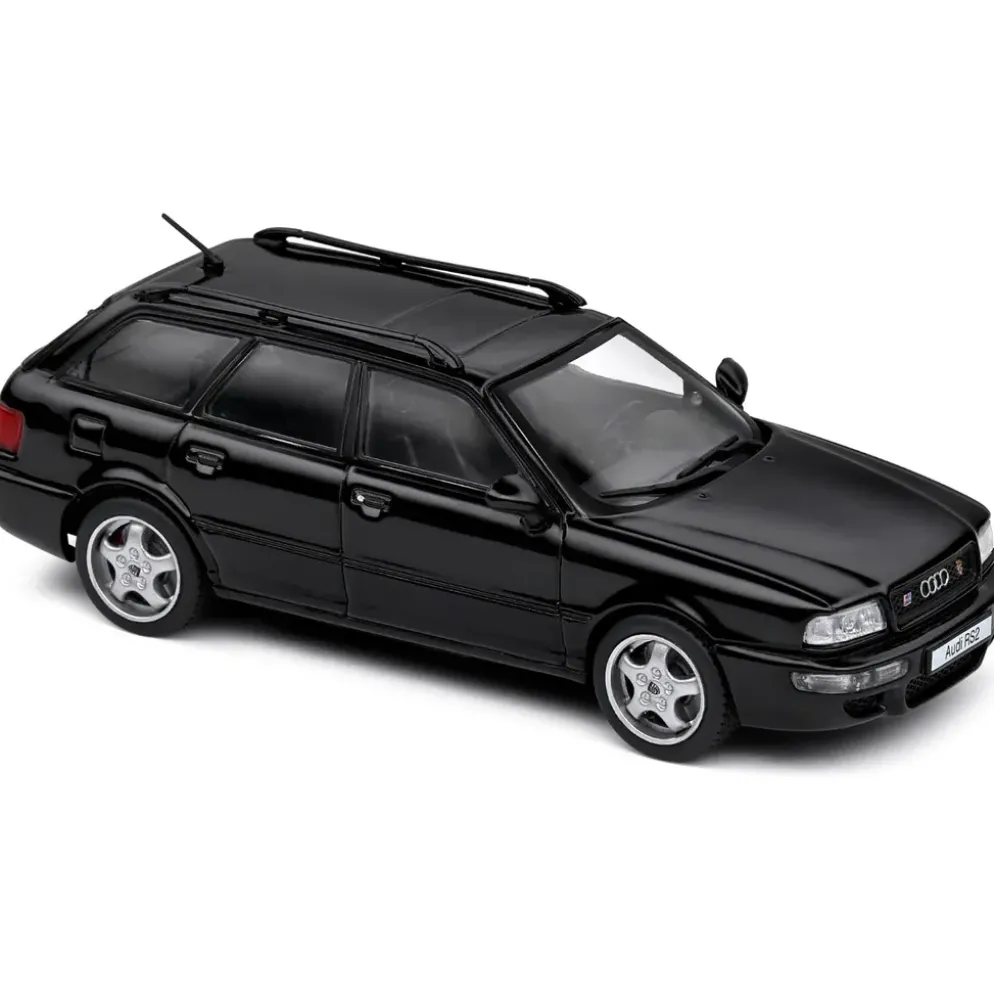 Audi Avant RS2 - 1995 - Svart - Solido - 1:43