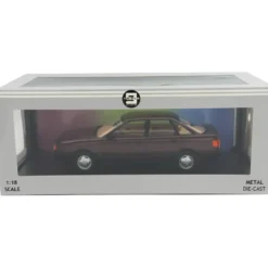 1989 Audi 80 B3 - Mörkröd - Triple9 Collection - 1:18