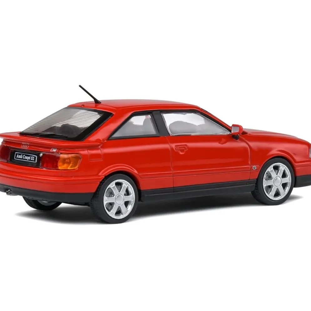 Audi Coupe S2 - 1992 - Röd - Solido - 1:43