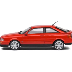 Audi Coupe S2 - 1992 - Röd - Solido - 1:43