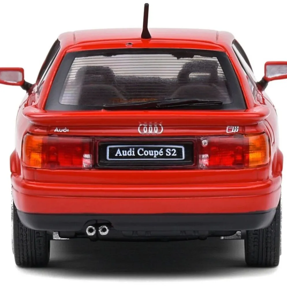 Audi Coupe S2 - 1992 - Röd - Solido - 1:43