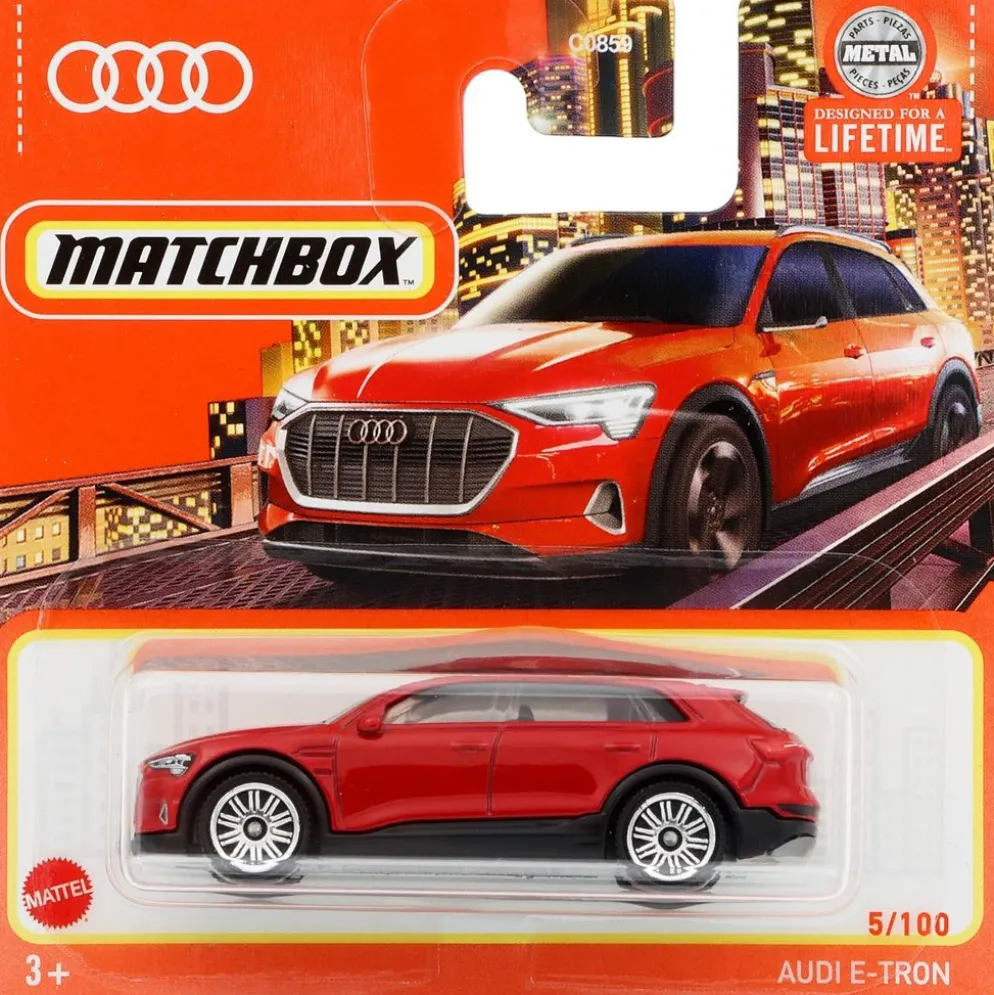 Audi E-Tron - Röd - Matchbox