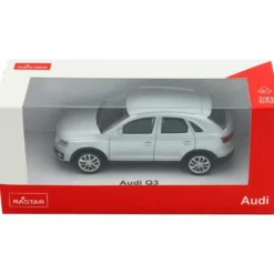 Audi Q3 - Silver - Rastar - 10 cm