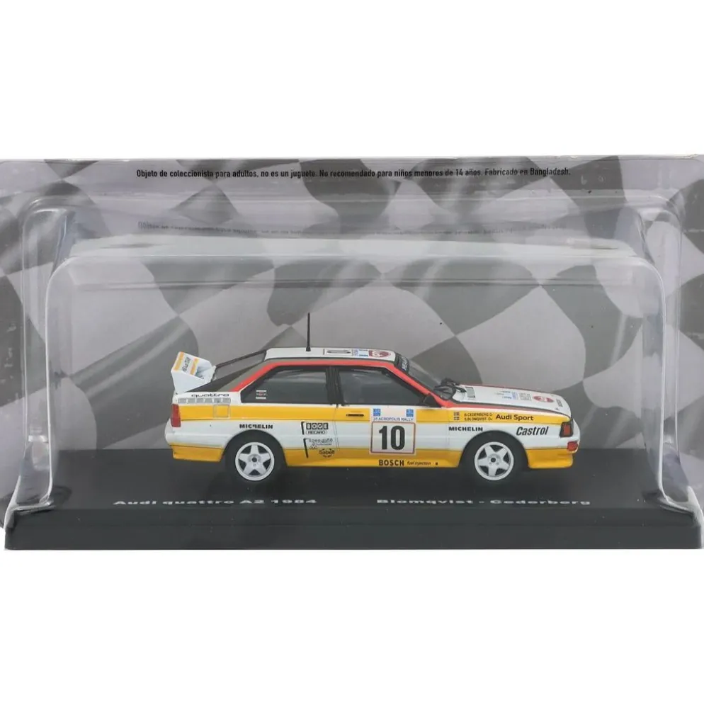 Audi Quattro A2 1984 - Blomqvist/Cederberg - Altaya - 1:43