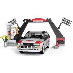 Audi Quattro Group 4 - Vit - Klossbyggmodell - 24666 - COBI - 1:35