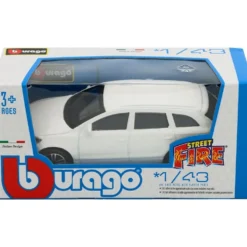 Audi Q7 - Vit - Bburago - 11 cm