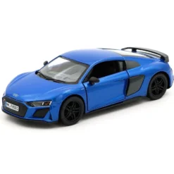 2020 Audi R8 Coupe - Kinsmart - 1:36 - Blå