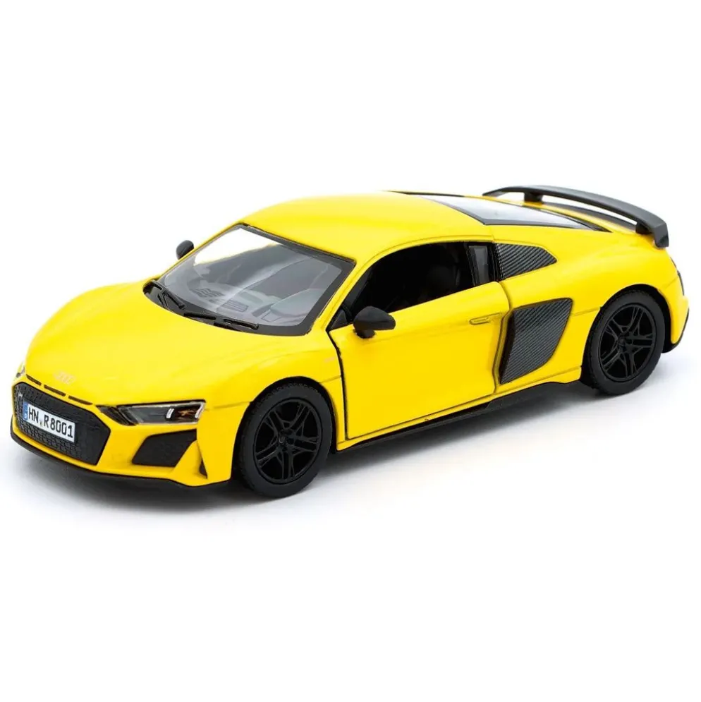 2020 Audi R8 Coupe - Kinsmart - 1:36 - Gul