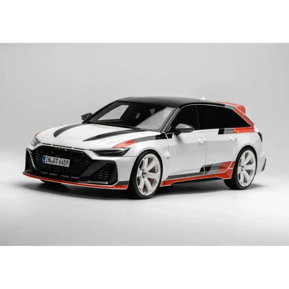 Audi RS 6 Avant GT (C8) - Arkona White - Motorhelix - 1:18