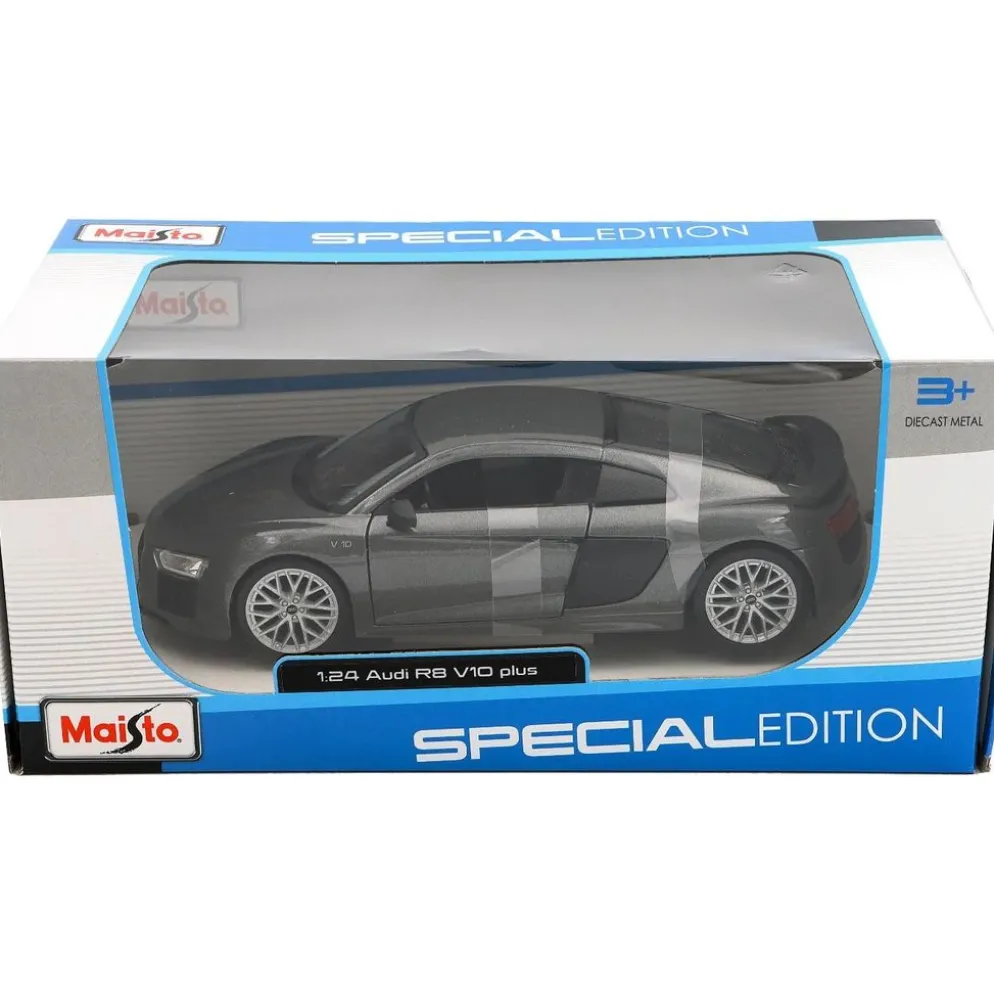 Audi R8 V10 plus - Grå - Maisto - 1:24