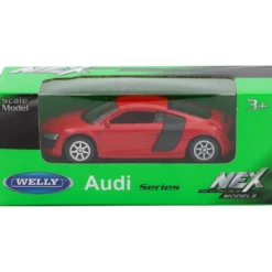 Audi R8 V10 - 2010 - Röd - Welly - 7 cm