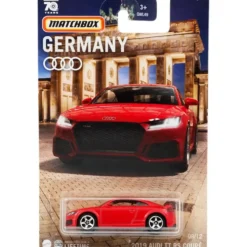 2019 Audi TT RS Coupé - Röd - Germany 9/12 - Matchbox