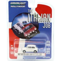 1967 Austin Mini Cooper S 1275 MKI - Vit - GreenLight - 1:64