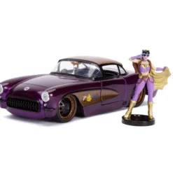 Batgirl & 1957 Chevrolet Corvette - Jada Toys - 1:24