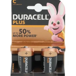 Batterier C (LR14) - Alkaliskt - 1,5 V - Duracell Plus