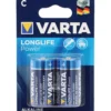 Batterier C (LR14) 2-pack - Alkaliskt - Varta Longlife Power