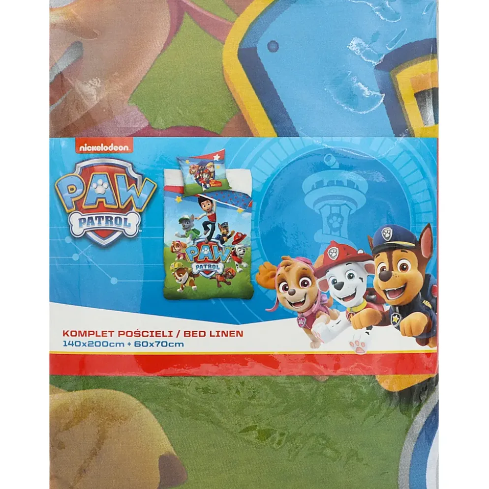 Bäddset - Paw Patrol - 140x200/60x70 cm
