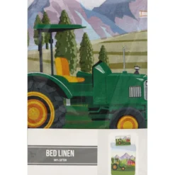 Bäddset - Traktor - 100x135/40x60 - BrandMac