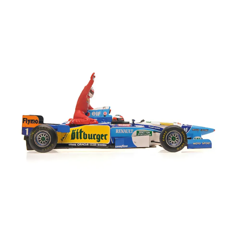 Benetton Renault B195 - Schumacher + Alesi - Minichamps 1:43