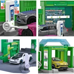 Bensinstation - Pumpar, elbilsladdare och biltvätt - BP - Majorette